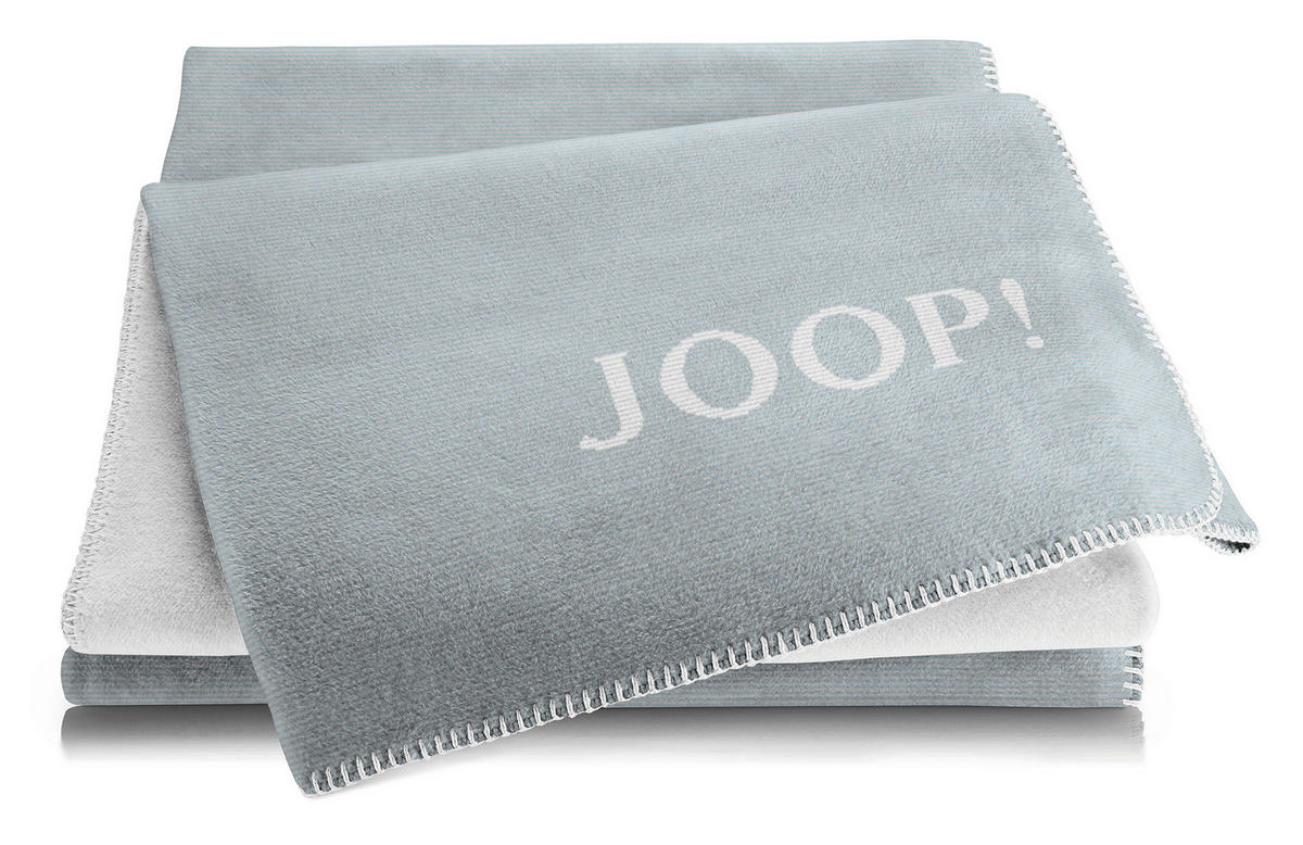 PLAID 150/200 cm  - Hellgrau/Hellblau, Design, Textil (150/200cm) - Joop!