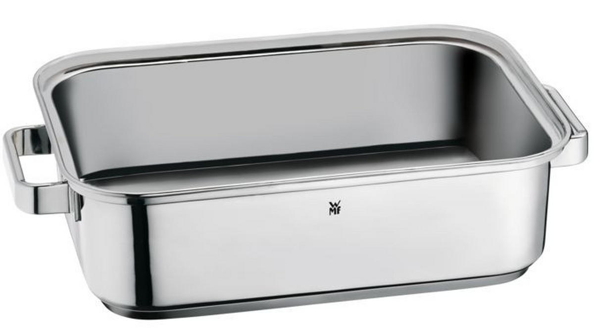 POSODA ZA KUHANJE NA PARI  Vitalis     41/27/10 cm - barve nerjavečega jekla/črna, Basics, kovina/umetna masa (41/27/10cm) - WMF