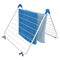 Platzsparender Wäscheständer 3,5/60/70 cm  - Weiß, Basics, Metall (3,5/60/70cm)