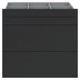 SCHUBLADENSET 90,9/82/46,8 cm Anthrazit  - Anthrazit, KONVENTIONELL, Holzwerkstoff (90,9/82/46,8cm) - Hom`in