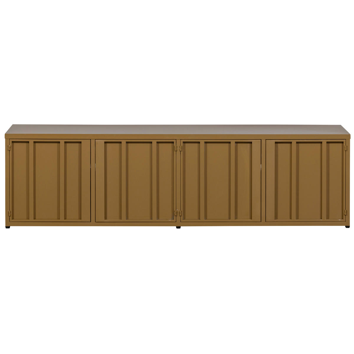 LOWBOARD LEVEL 160/44/44 cm  stehend  - Honig, Design, Metall (160/44/44cm) - Livetastic