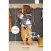 KINDERRUCKSACK TINY  - Schwarz/Weiß, Trend, Textil (20/9,5/24cm) - Lässig