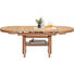 COUCHTISCH Wildeiche furniert Eichefarben - Eichefarben, KONVENTIONELL, Metall (125(165,5)/71/56-75cm) - Venda