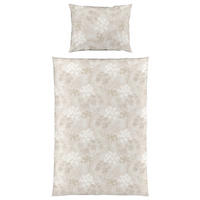 ÁGYNEMŰHUZAT-GARNITÚRA 140/200 cm  - krémszínű/fehér, Basics, textil (140/200cm) - Fleuresse