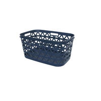 RUHÁSKOSÁR - sötétkék, Basics, műanyag (57,1/37,1/27,1cm) - Curver