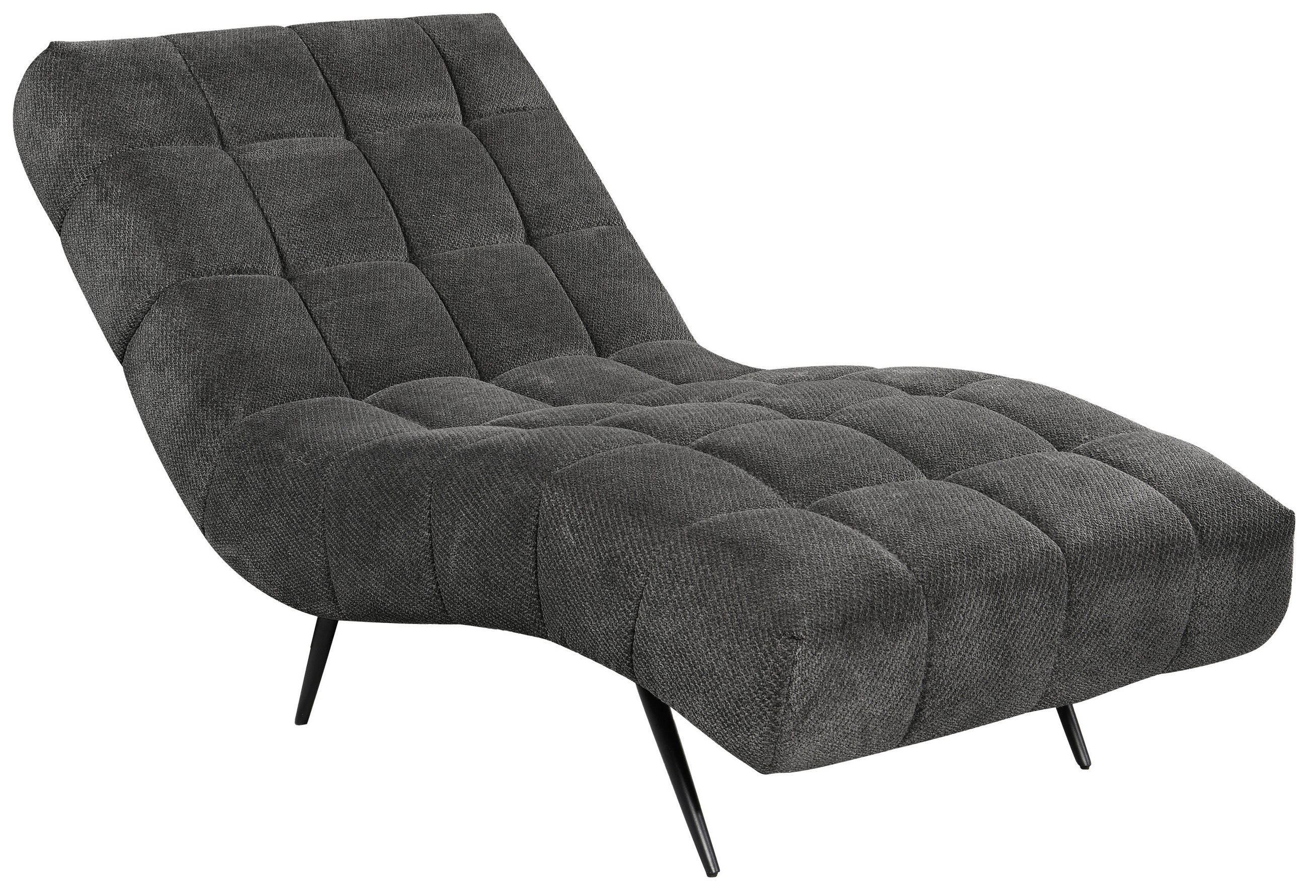 MID.YOU RELAXAČNÍ VÁLENDA, textil, tmavě šedá