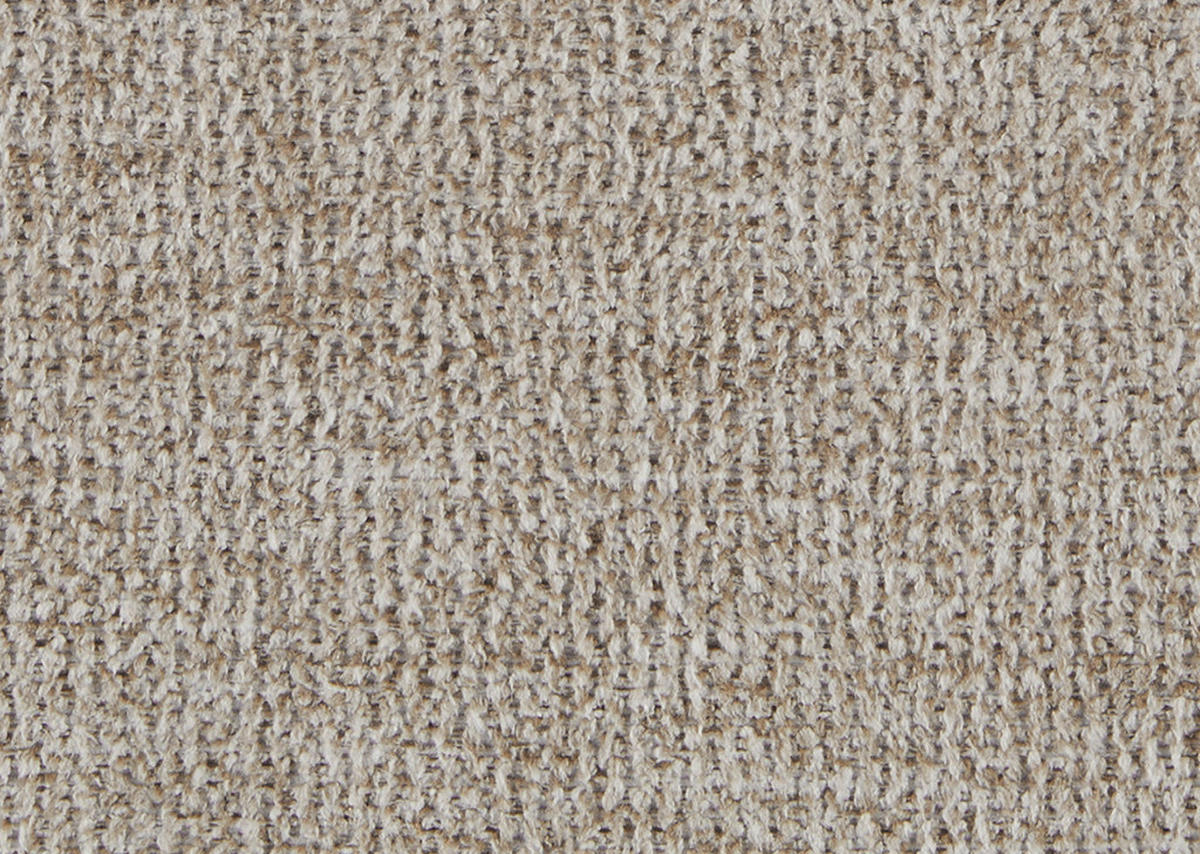 3-SITZER-SOFA in Flachgewebe Beige  - Chromfarben/Beige, Design, Textil/Metall (195/83/85cm) - Xora