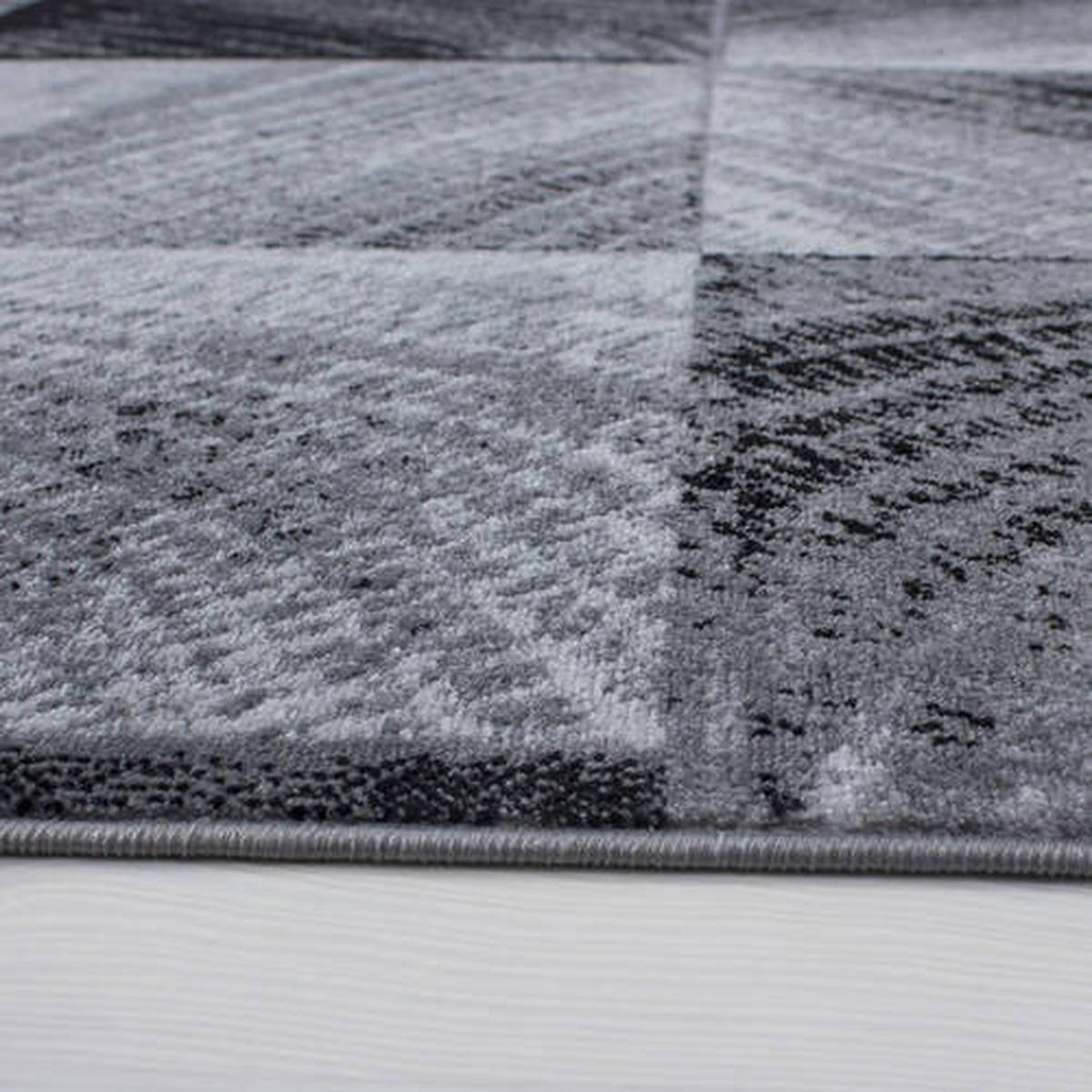 WEBTEPPICH 280/370 cm Plus Schwarz  - Schwarz, Basics, Textil (280/370cm) - Novel