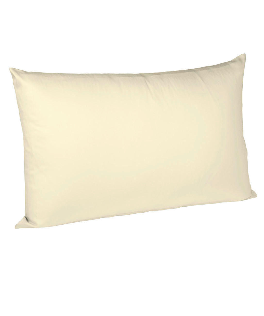 POVLAK NA POLŠTÁŘ, 35/160 cm, bavlna - krémová, Basics, textil (35/160cm) - Fleuresse