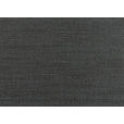 BIGSOFA  in Flachgewebe, Leinenoptik Anthrazit  - Anthrazit/Schwarz, Design, Textil/Metall (262/66/113cm) - Belluti