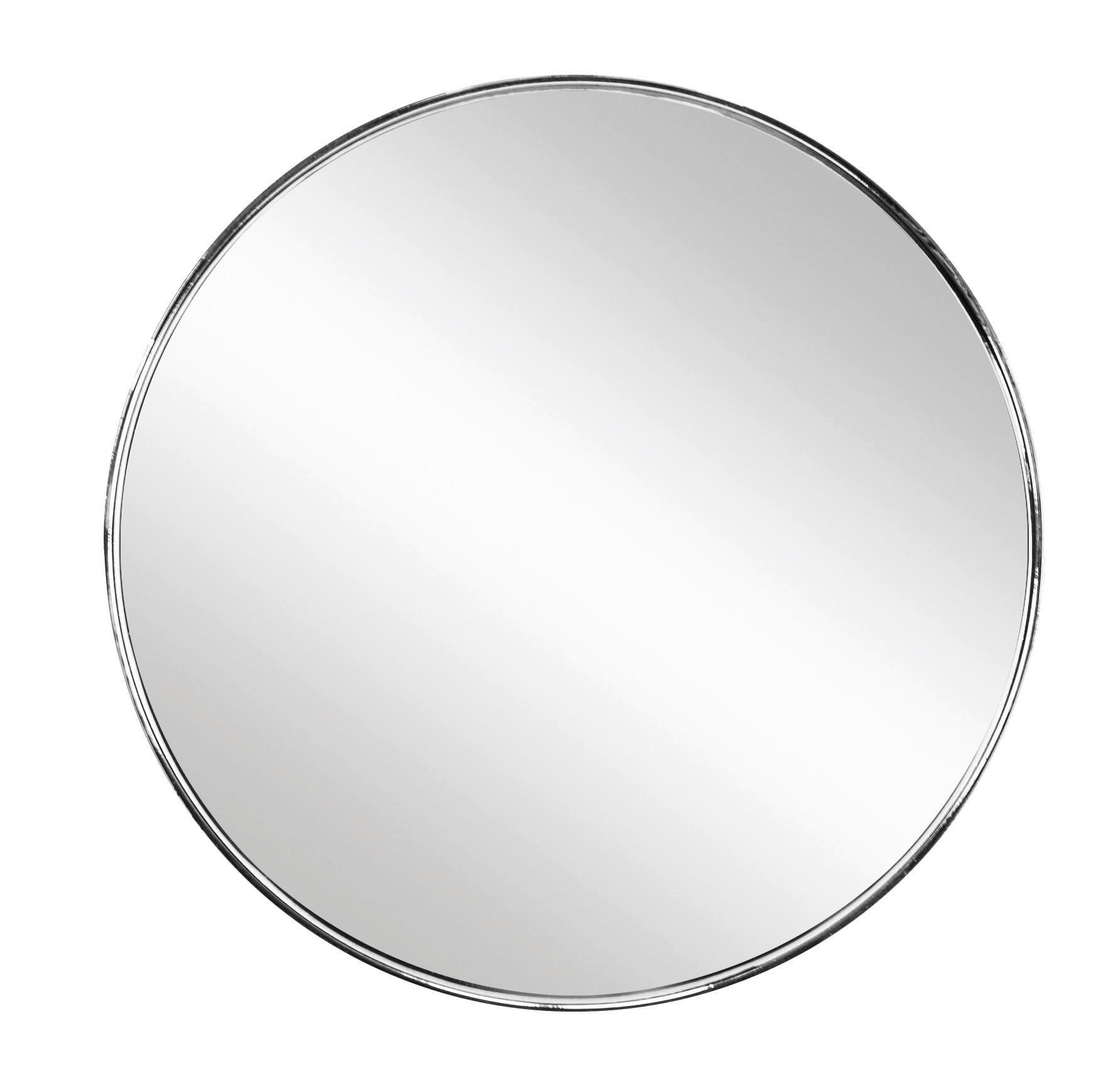 SCHMINKSPIEGEL  - Silberfarben, Basics, Glas (12/12/0,5cm) - Kleine Wolke