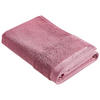 DUSCHTUCH BONITA 70/140 cm  - Dunkelrosa/Mauve, Natur, Textil (70/140cm) - Bio:Vio