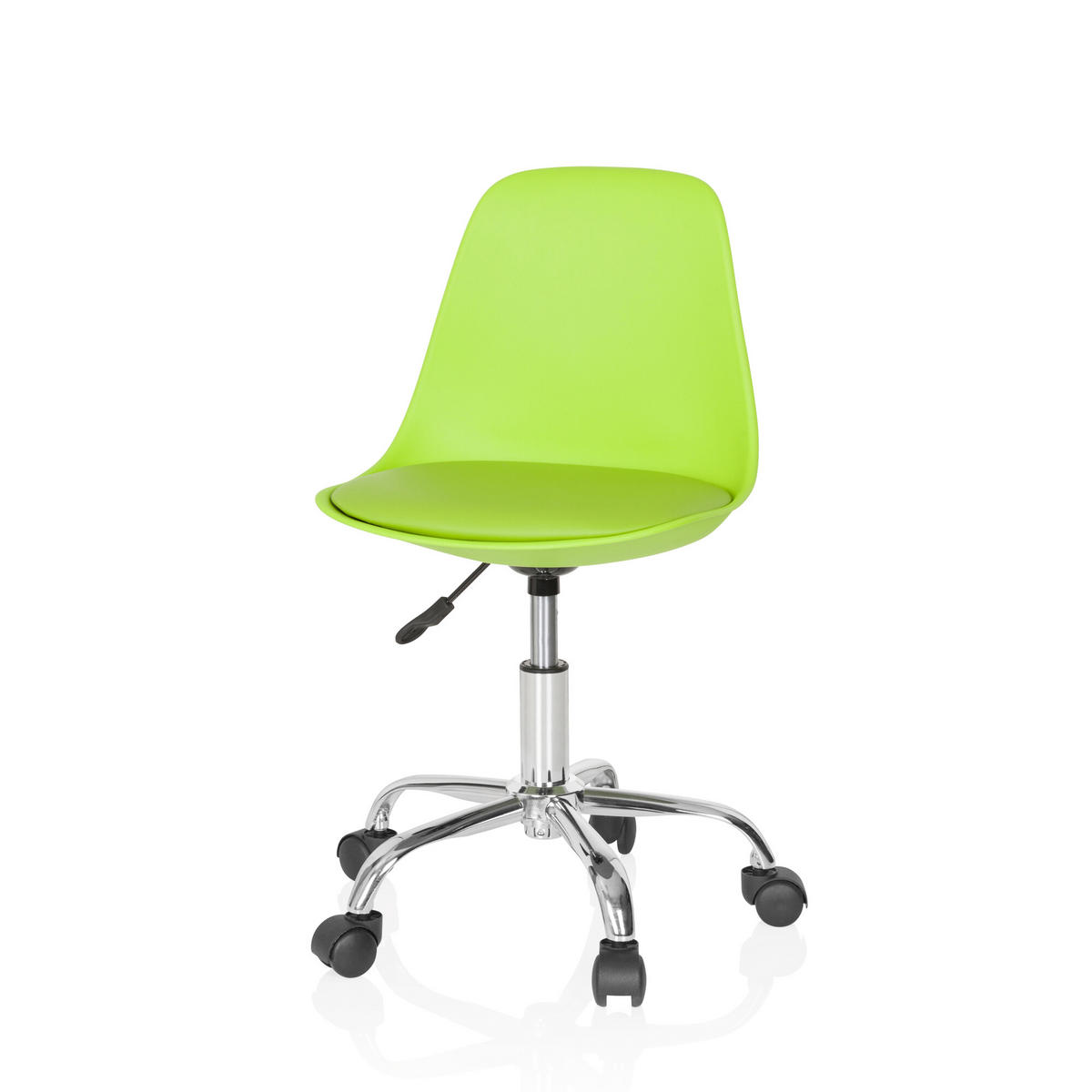 OTOČNÁ ŽIDLE PRO MLÁDEŽ, zelená - zelená, Basics, textil/plast (40/72-82/44cm) - MID.YOU