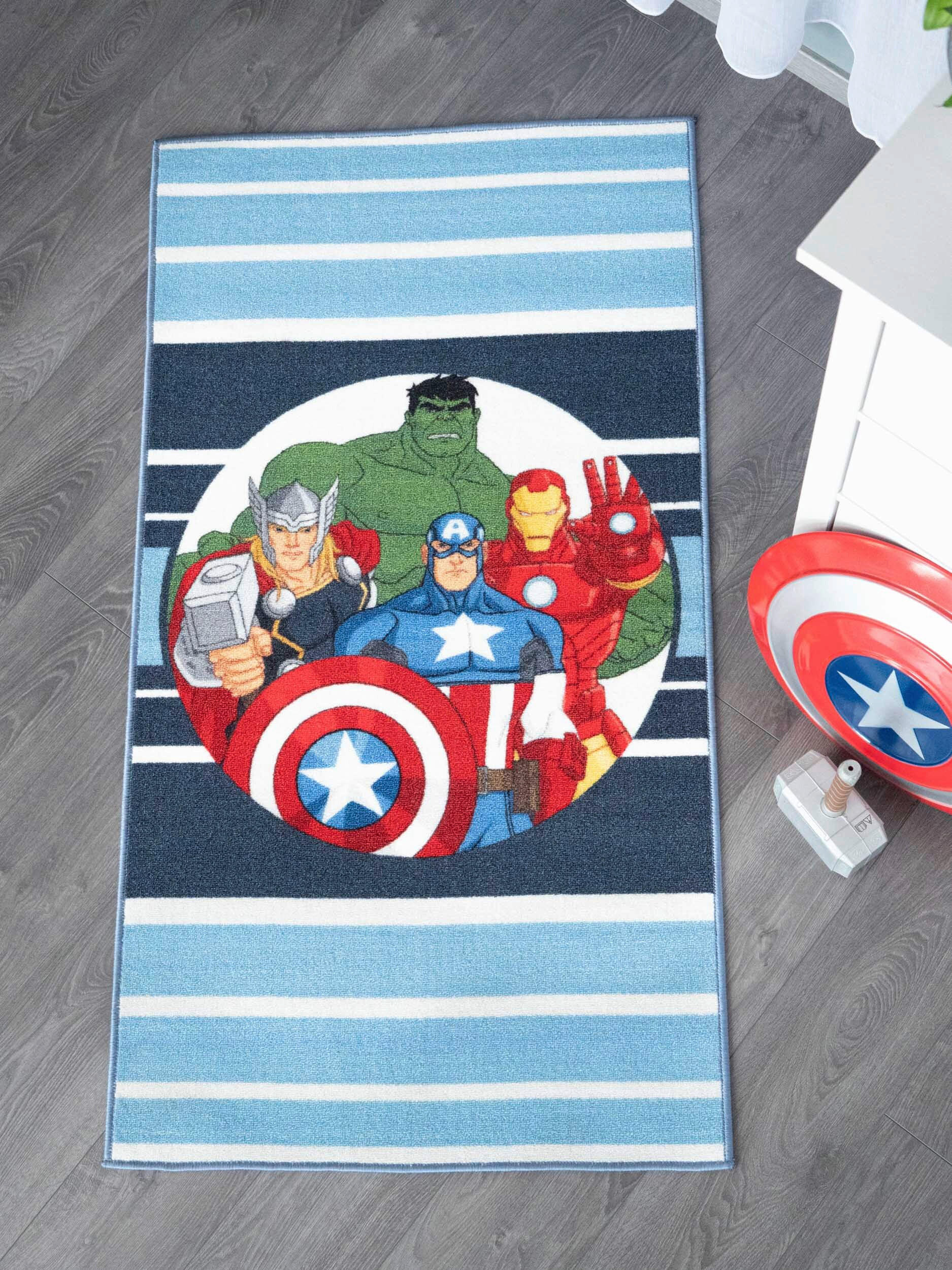 GYEREKSZŐNYEG  DISNEY CARPET  - kék, Basics, műanyag/textil (80/150cm)