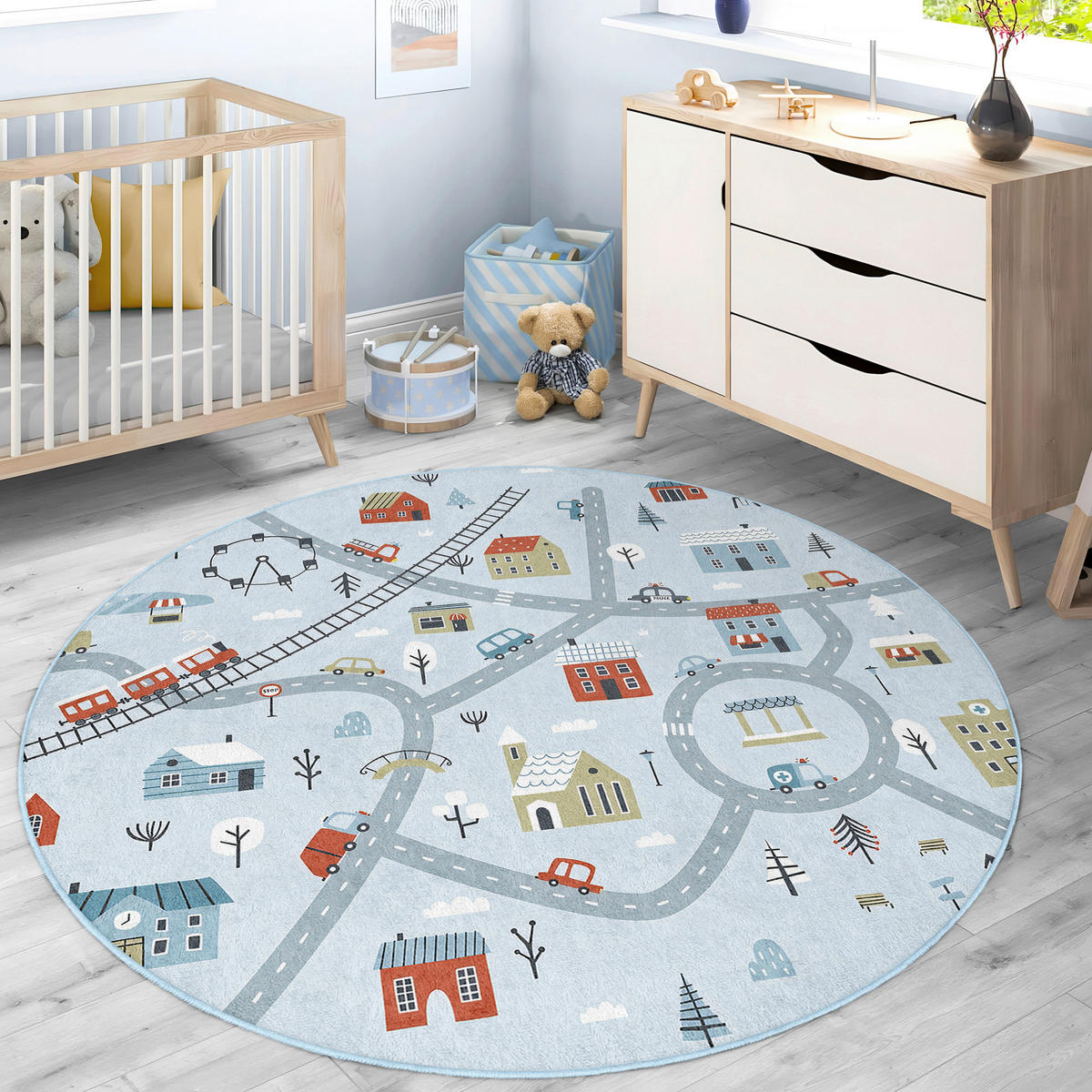KINDERTEPPICH 150 cm  - Multicolor, Basics, Textil (150cm)