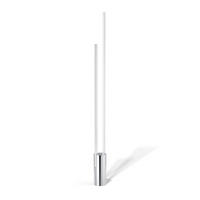 STOJACÍ LED SVÍTIDLO, 10/137,50 cm  - bílá/barvy chromu, Design, kov/plast (10/137,50cm) - Joop!