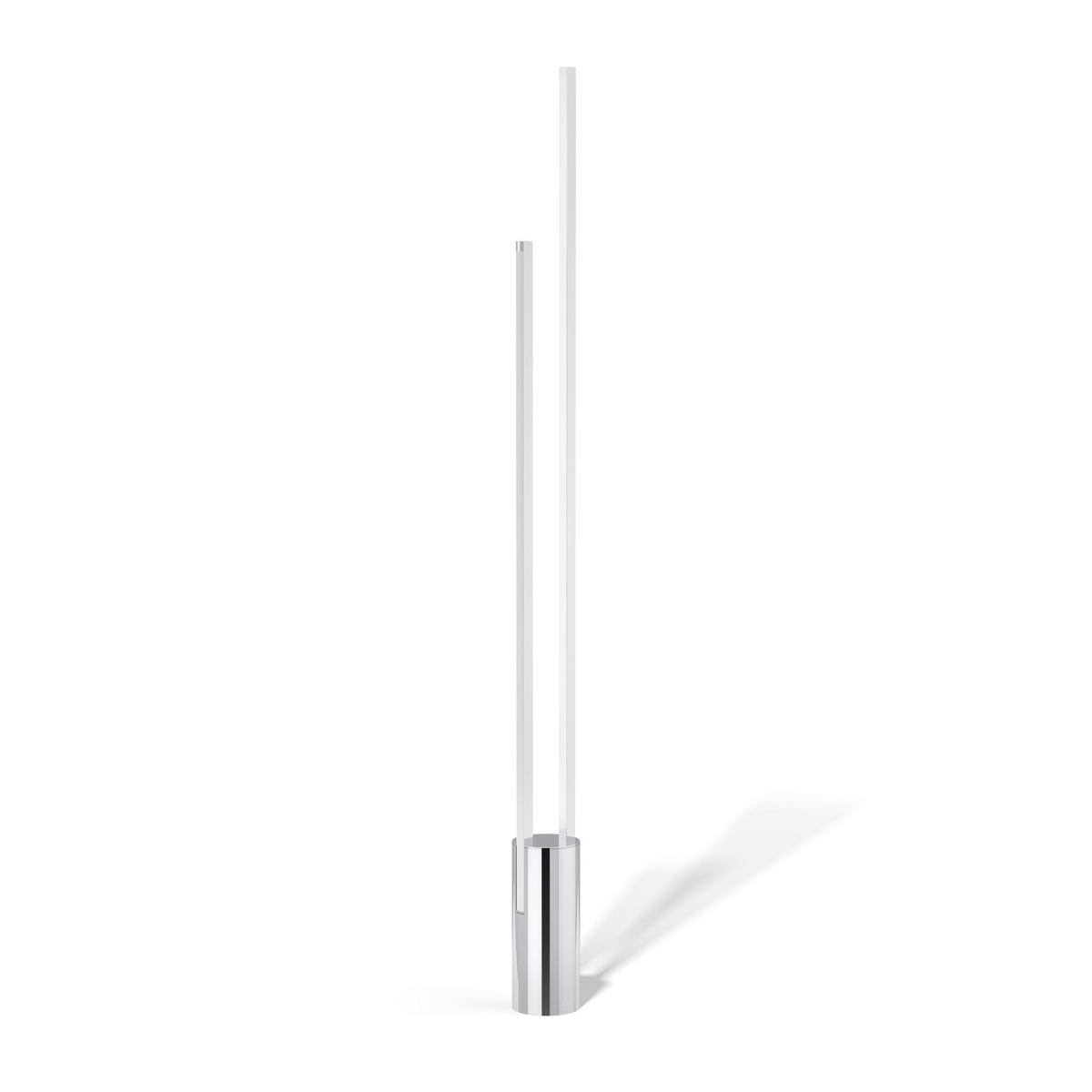 STOJACÍ LED SVÍTIDLO, 10/137,50 cm  - bílá/barvy chromu, Design, kov/plast (10/137,50cm) - Joop!