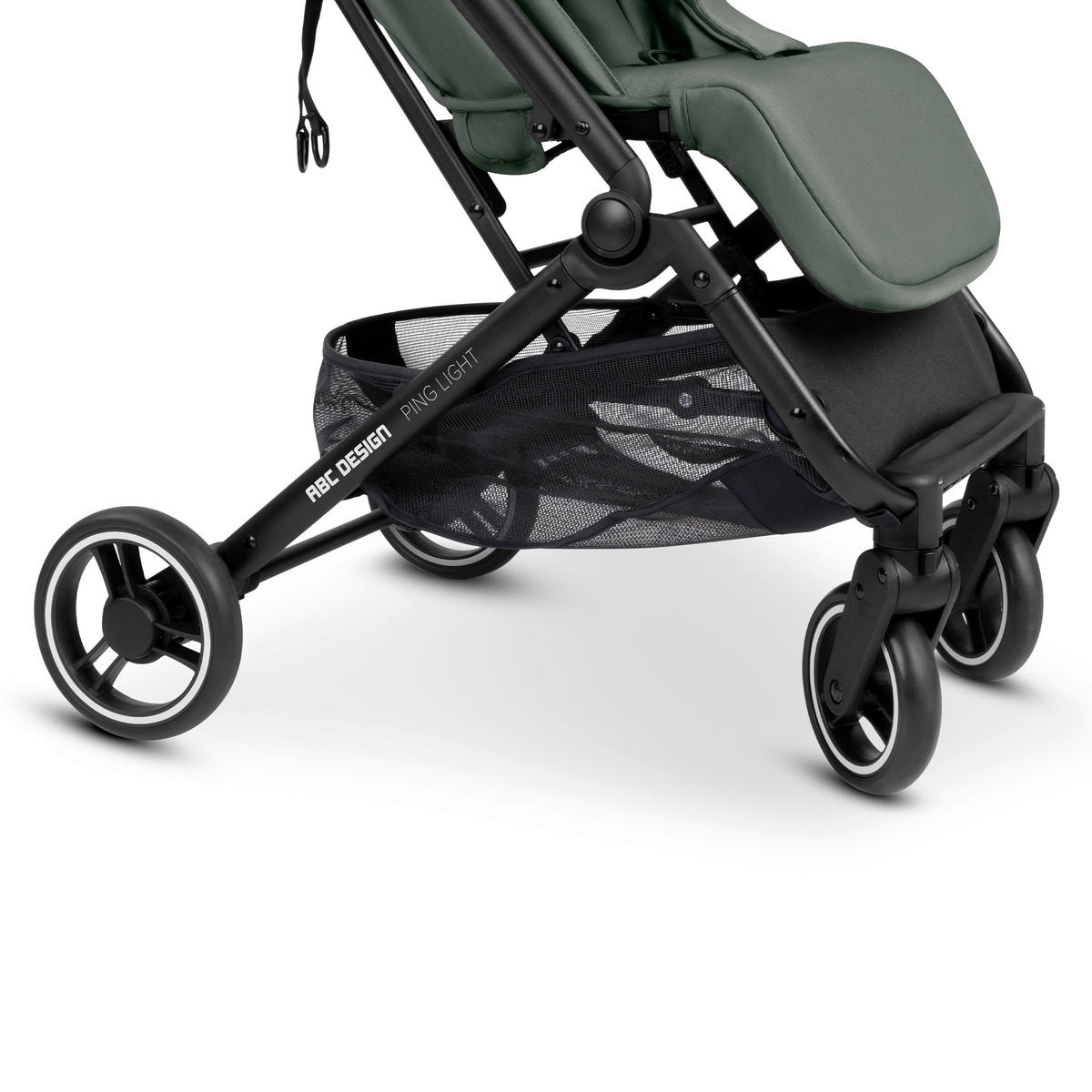 BUGGY Ping Light  - Schwarz/Grün, Basics, Textil/Metall (48,0/101,0/76,0cm) - ABC Design
