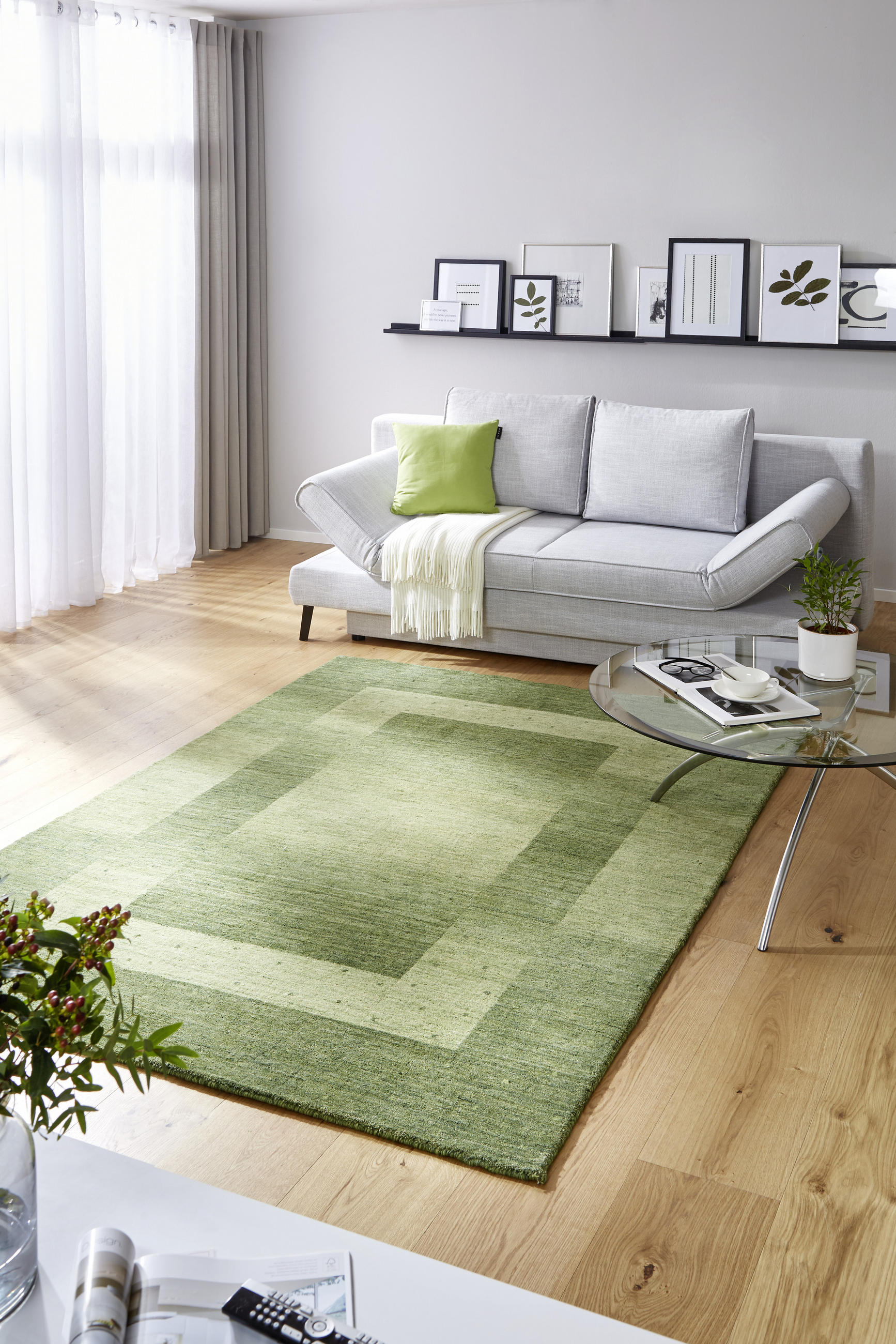 ORIENTTEPPICH 200/300 cm Henry Green  - Grün, Konventionell, Textil (200/300cm) - Cazaris