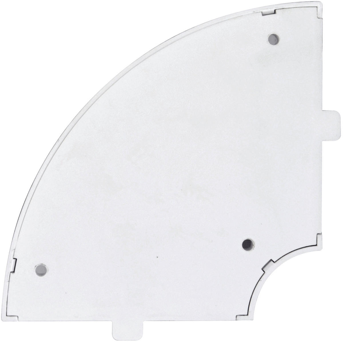 STEUERELEMENT systeme² 10/10/3,5 cm   - Weiß, Basics, Kunststoff (10/10/3,5cm)