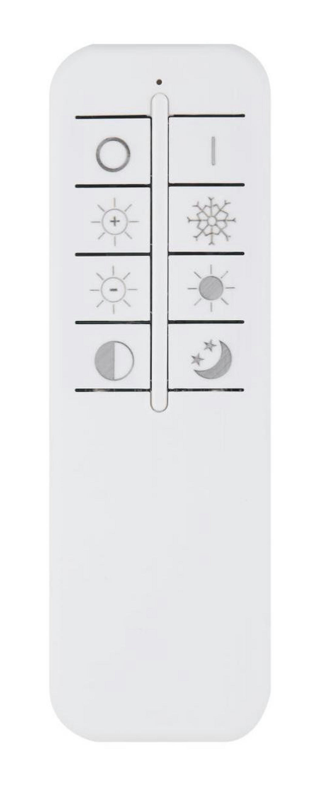 LED-DECKENLEUCHTE 46 W  50/7 cm    - Weiss/Anthrazit, Design, Kunststoff/Metall (50/7cm) - Globo