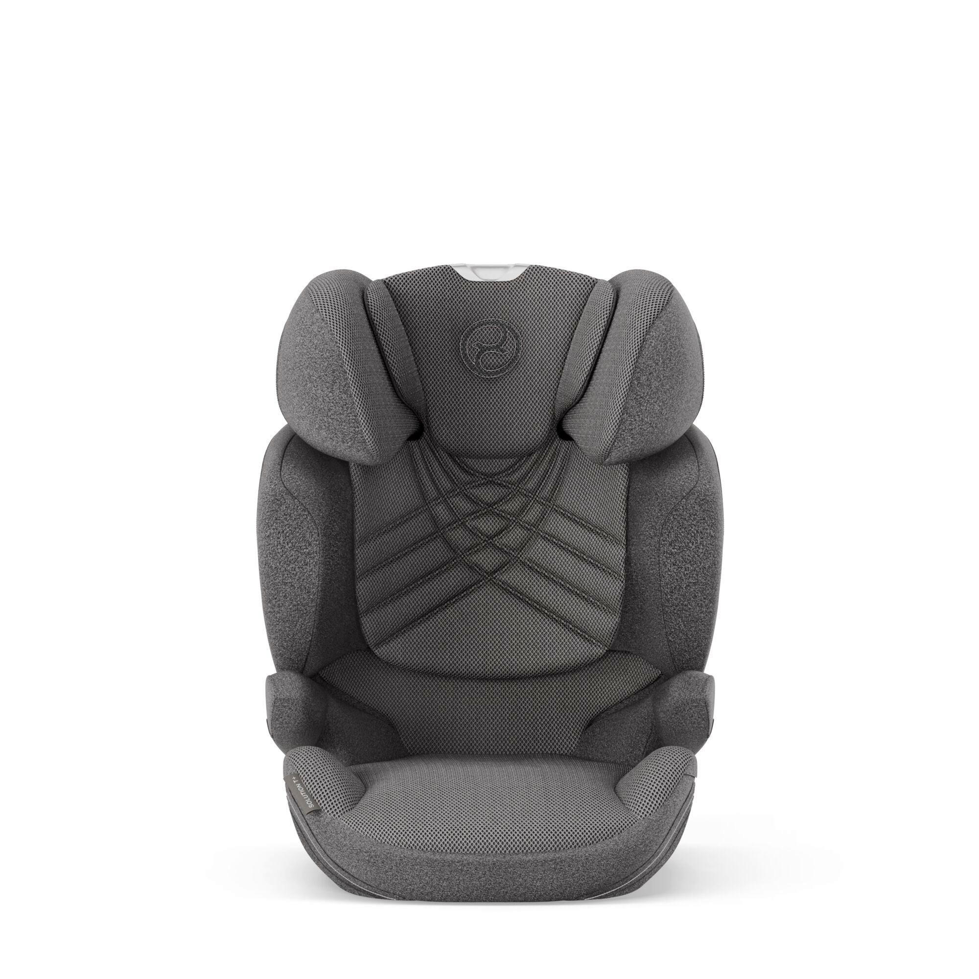 KINDERAUTOSITZ Solution T i-Fix + Mirage Grey   - Dunkelgrau, Basics, Kunststoff/Textil (39/50,5/62,5cm) - cybex PLATINUM