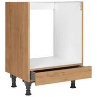 HERDUMBAUSCHRANK 60/87/56 cm  in Eichefarben  - Eichefarben, MODERN, Holzwerkstoff (60/87/56cm) - Nobilia