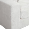 ECKSOFA Naturfarben Cord Zierkissen, Rückenkissen, Rücken echt  - Schwarz/Naturfarben, MODERN, Kunststoff/Textil (307/228cm) - Carryhome