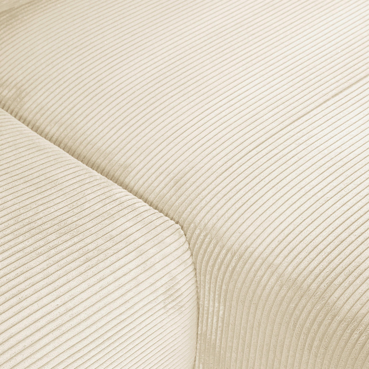 SAROKKANAPÉ textil natúr színű  - natúr színű/fekete, Konventionell, műanyag/textil (266/180cm) - MID.YOU