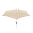 SONNENSCHIRM 220 cm Naturfarben - Beige/Alufarben, KONVENTIONELL, Textil/Metall (220/225/255cm) SONNENSCHIRM 220 cm Naturfarben - Beige/Alufarben, KONVENTIONELL, Textil/Metall (220/225/255cm)