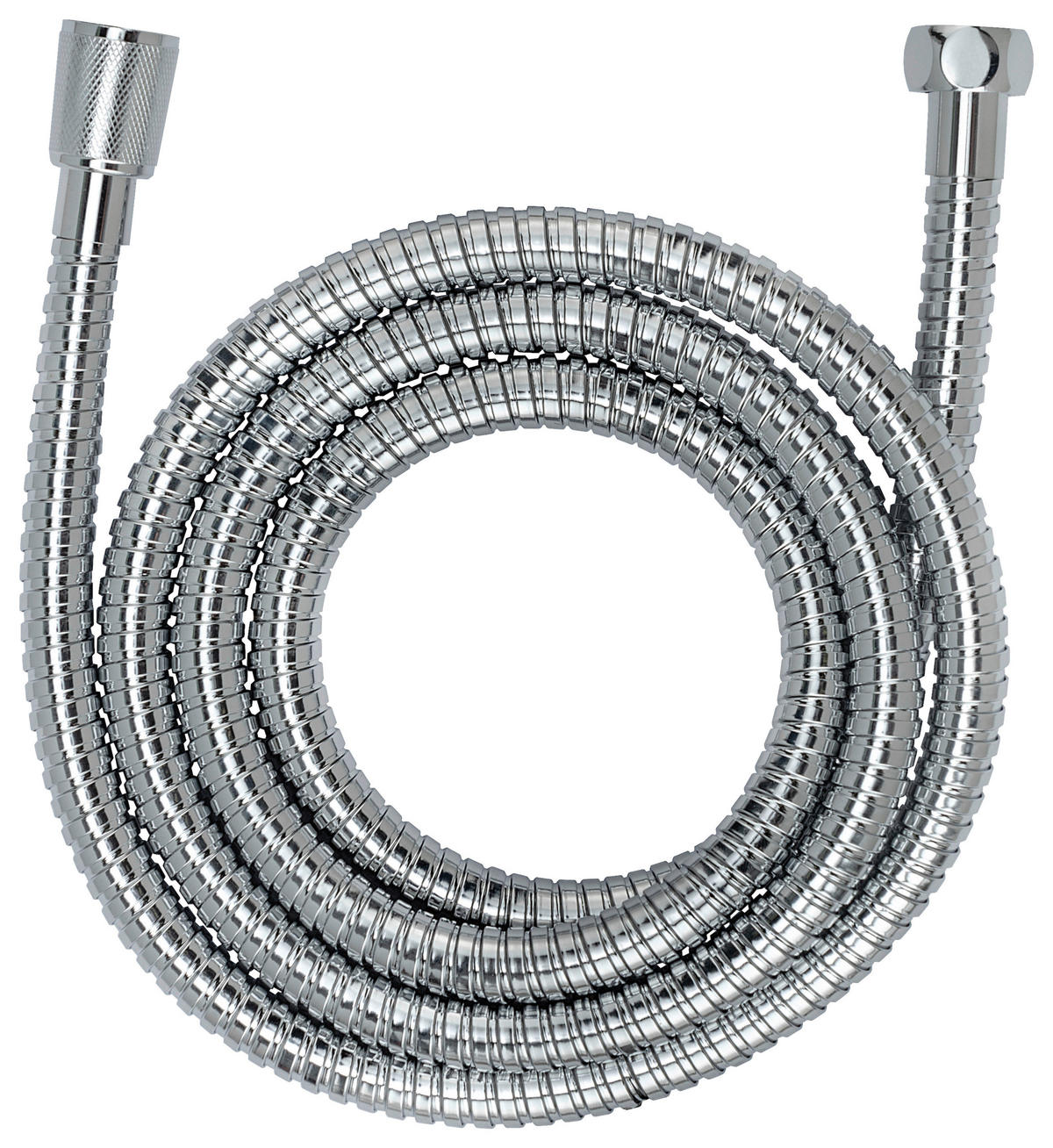 BRAUSESCHLAUCH 24003100  - Chromfarben, Basics, Metall (150cm) - Wenko