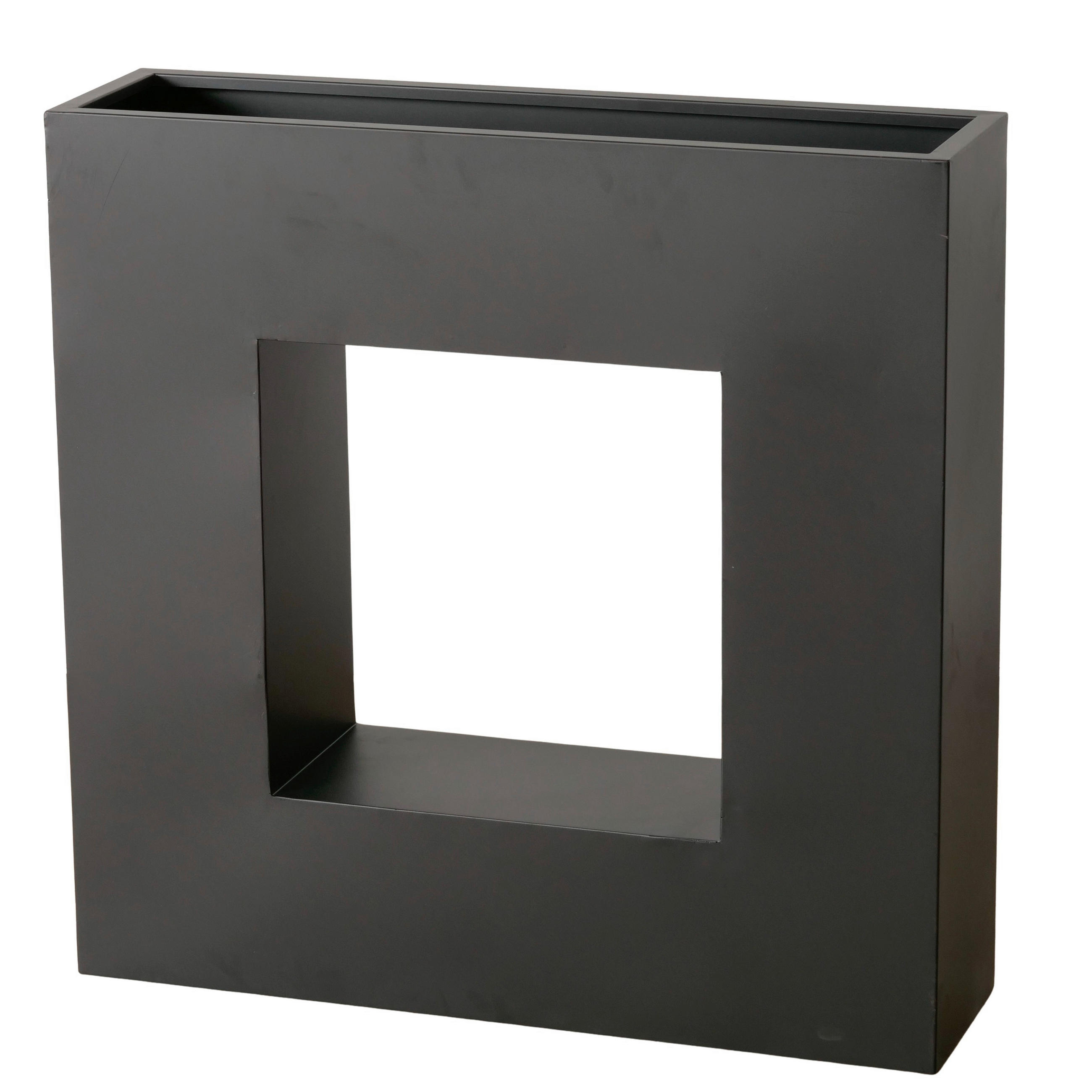 KASPÓ  - fekete, Basics, fém (75/20/75cm) - Boltze Home