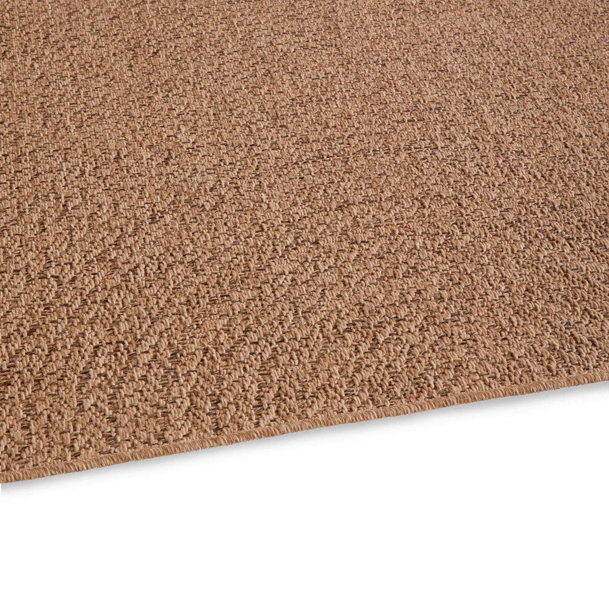 OUTDOORTEPPICH für Terrasse und Balkon 140/200 cm Borneo Welle Beige  - Beige, KONVENTIONELL, Textil (140/200cm) - Ambia Garden