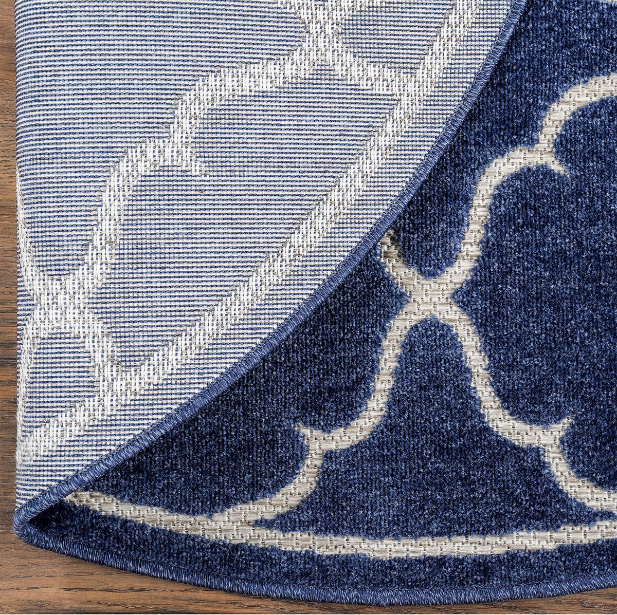 OUTDOORTEPPICH 200 cm Berlin Blau  - Blau, LIFESTYLE, Kunststoff/Textil (200cm) - Novel