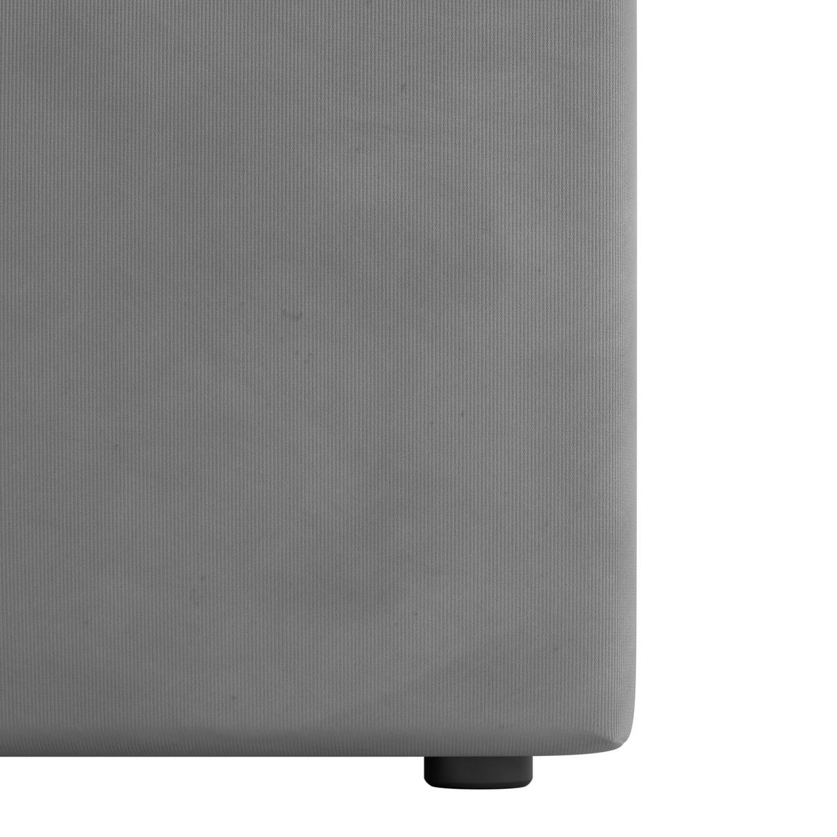 BOXSPRINGBETT 140/200 cm  in Hellgrau  - Hellgrau, Modern, Holz/Kunststoff (140/200cm) - MID.YOU