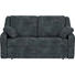 SCHLAFSOFA in Textil Anthrazit - Anthrazit/Schwarz, KONVENTIONELL, Kunststoff/Textil (158/88/91cm) - Sedda SCHLAFSOFA in Textil Anthrazit - Anthrazit/Schwarz, KONVENTIONELL, Kunststoff/Textil (158/88/91cm) - Sedda
