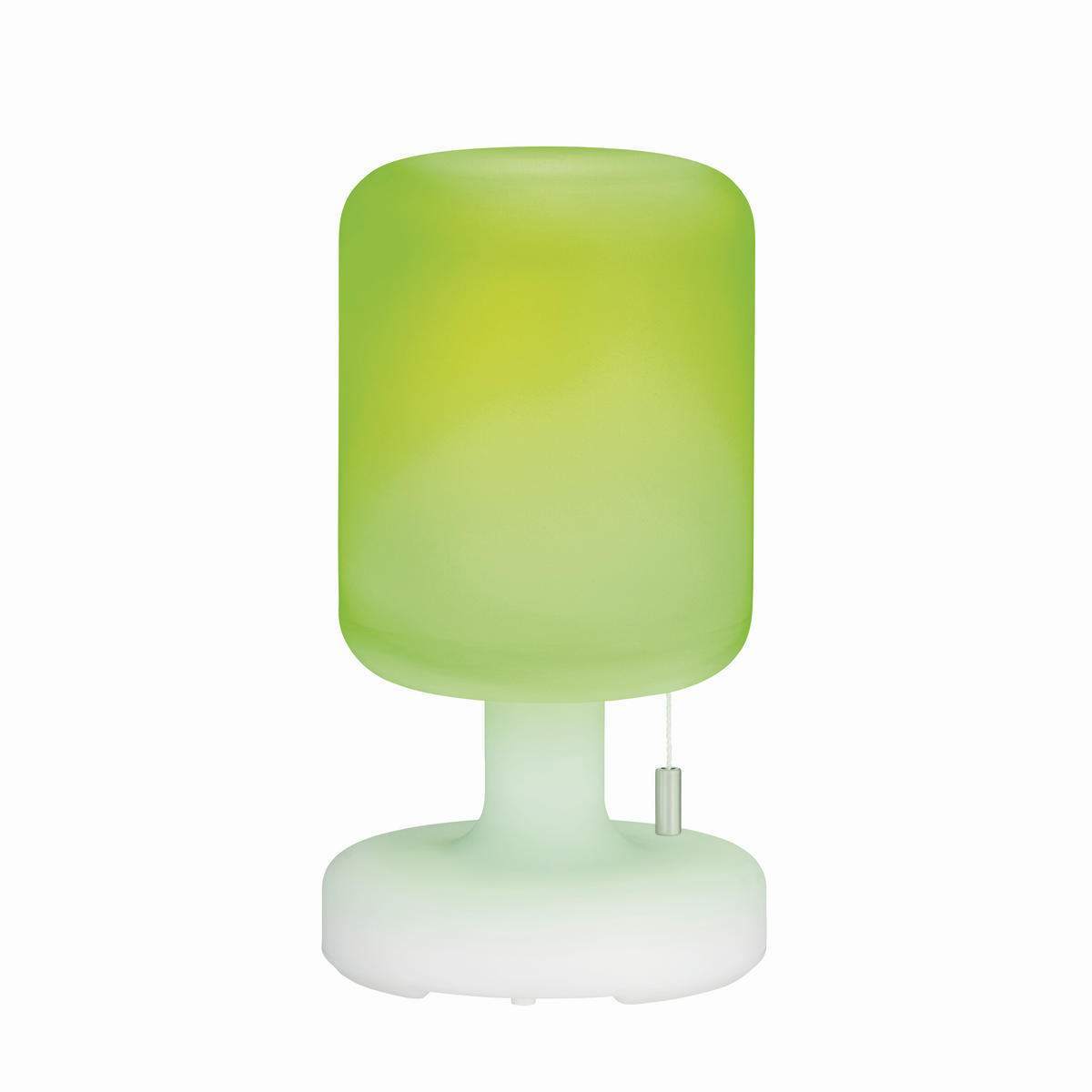 AKKU-TISCHLEUCHTE Termoli 13/23 cm   - Weiß, KONVENTIONELL, Kunststoff (13/23cm)