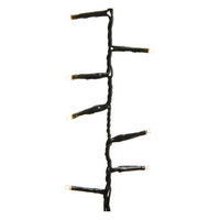 LICHTERKETTE 450,00 cm  - Dunkelgrün, KONVENTIONELL, Kunststoff (450,00cm)