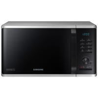 MIKROWELLE MG23K3515AS  - Silberfarben/Schwarz, Basics, Keramik/Kunststoff (49/27,5/39cm) - Samsung