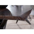 ESSTISCH in Holz 200/100/76 cm  - Schwarz/Braun, ROMANTIK / LANDHAUS, Holz/Metall (200/100/76cm) - Landscape