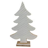 DEKOBAUM  - Braun, LIFESTYLE, Holz (13,5/22/5cm) - X-Mas