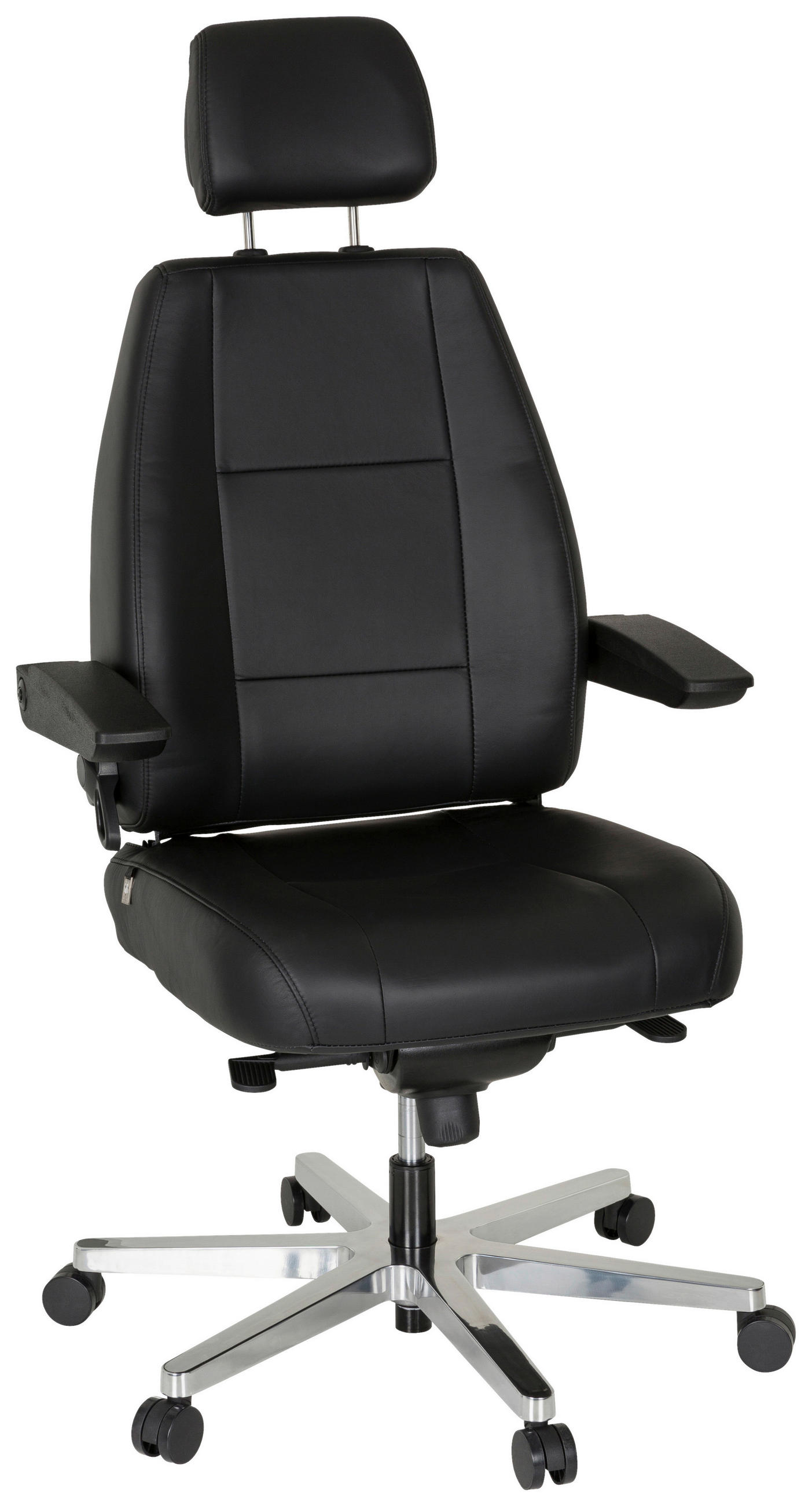 Chefsessel Hours Wippfunktion Schwarz Bis 150 Kg