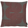 ZIERKISSEN 45/45 cm  - Bordeaux, Design, Textil (45/45cm) - Apelt