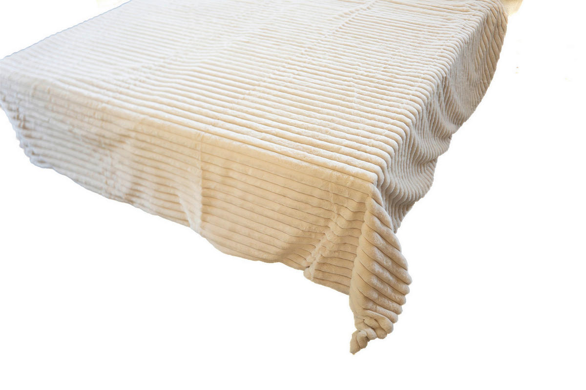 ÁGYTAKARÓ  - fehér, Basics, textil (230/4/250cm)