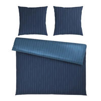 WENDEBETTWÄSCHE STRIPES DK Satin 200/200 cm  - Blau, Design, Textil (200/200cm) - Dieter Knoll