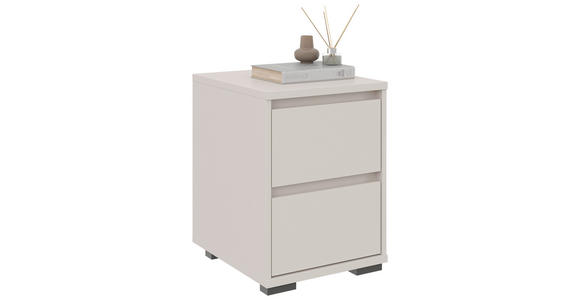 NACHTSCHRANK 40/55/48 cm - Kaschmir/Anthrazit, Design, Holzwerkstoff/Kunststoff (40/55/48cm) - Carryhome