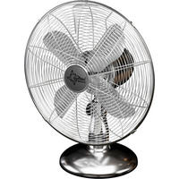 VENTILATOR STOLNI  - boje kroma, Basics, metal (27/34,7/43,5cm)