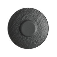 ESPRESSO-UNTERTASSE MANUFACTURE ROCK 12 cm  - Schwarz, Design, Keramik (12cm) - Villeroy & Boch