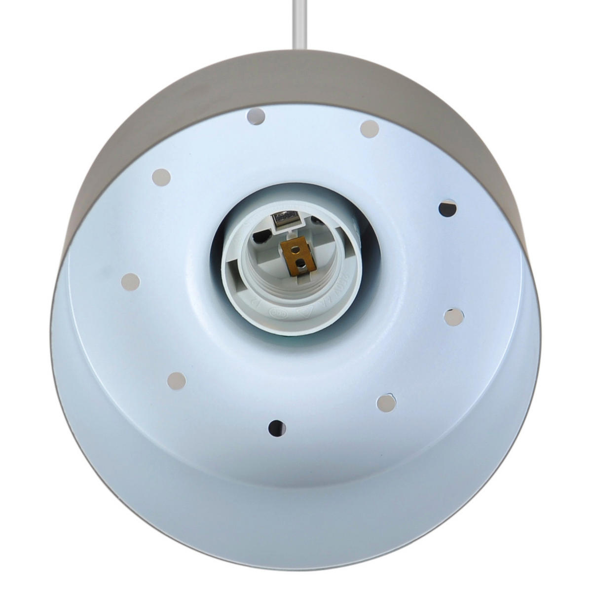 HÄNGELEUCHTE 12,5/14,5 cm   - Hellbraun, Trend, Metall (12,5/14,5cm) - Nordlux