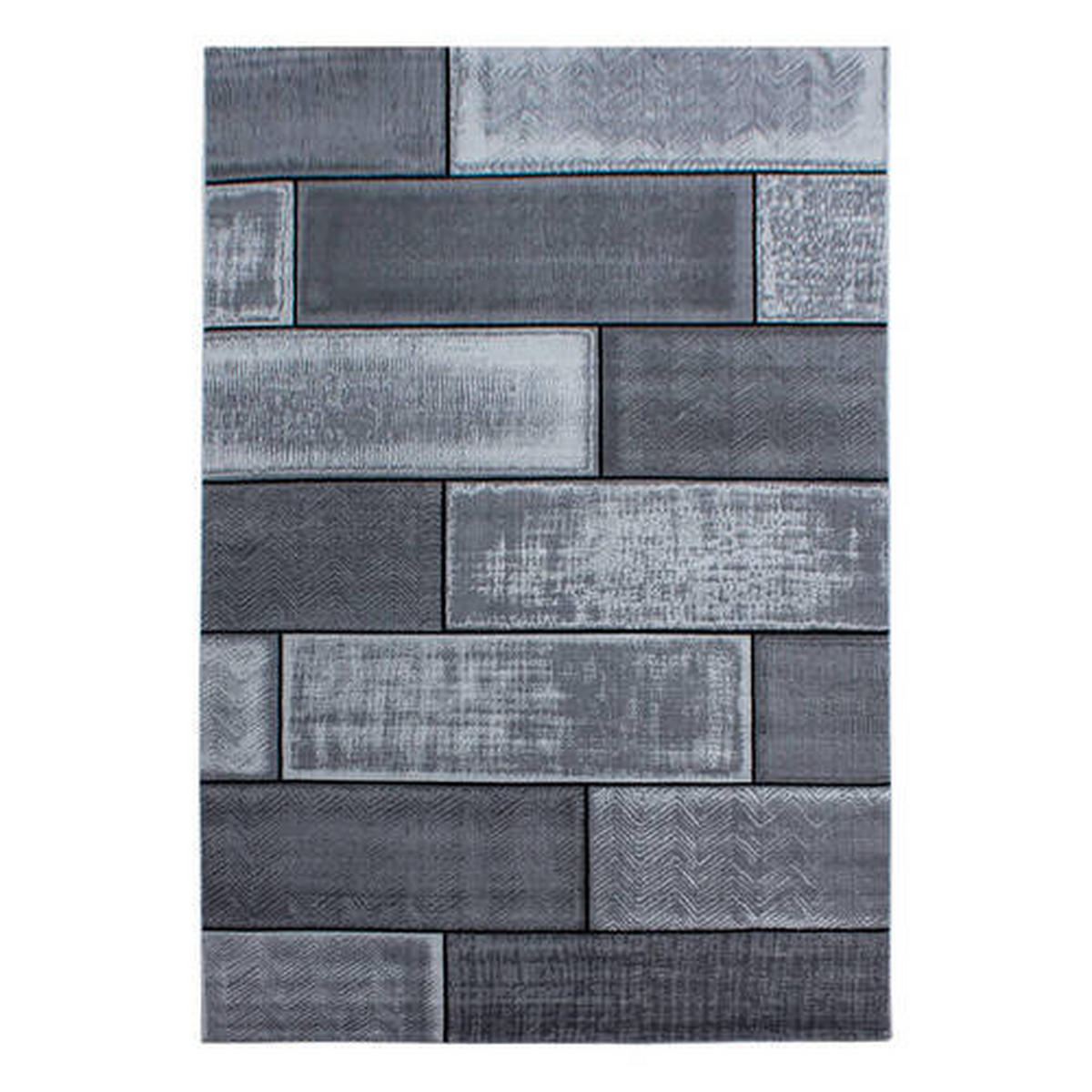 WEBTEPPICH 240/340 cm Plus Schwarz  - Schwarz, Basics, Textil (240/340cm) - Novel